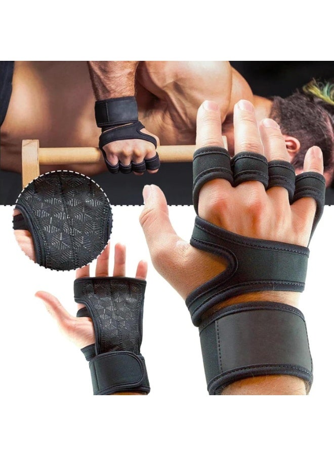 LYNLYN Half Finger Workout Mittens, Breathable Weight Lifting Gloves for Men and Women, Multipurpose Fitness and Training Gym Accessories - Image 2